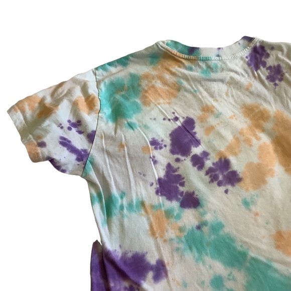 Juniors size XL Pokemon Characters Tie Dye Boxy Cut T-Shirt - Picture 10 of 12